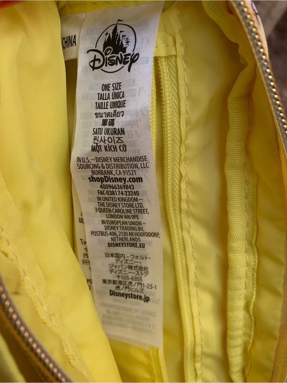 Disney Play in the Park Convertible Crossbody / Belt Bag